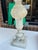 White Pair of 1970s Marble Base Detailed Lamps For Sale - Image 8 of 12
