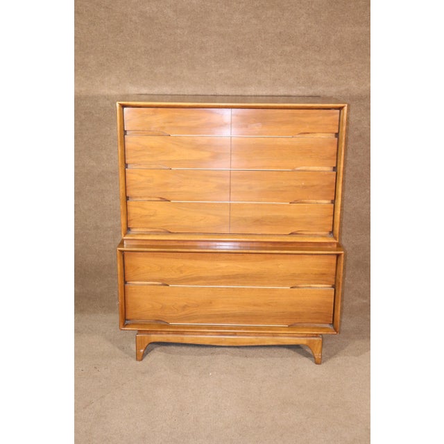Mid-Century Modern Mid 20th Century Kent Coffey "Forum" Series Bedroom Set - 6 Pieces For Sale - Image 3 of 10