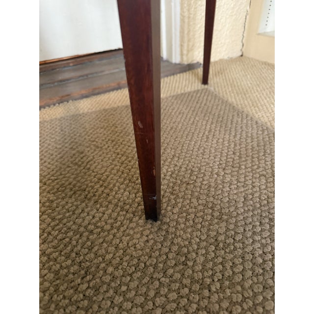 Henkel Harris Georgian Mahogany Pembroke Drop-Leaf Side Table For Sale - Image 12 of 18