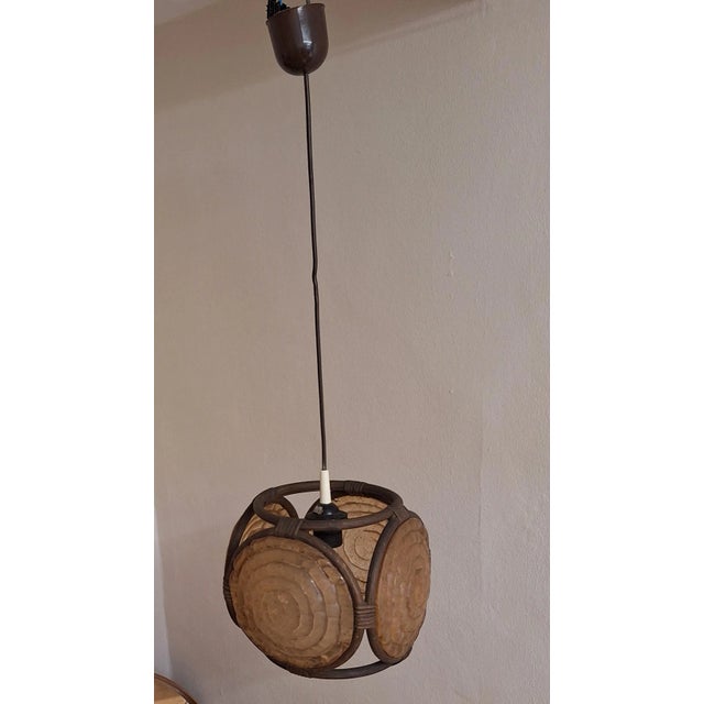 Vintage German Ceiling Lamp from Aro-Leuchten, 1980s For Sale - Image 4 of 9