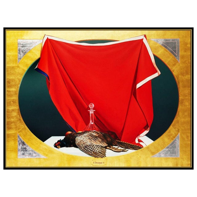 Contemporary Late 20th Century Offering the Pheasant, Achilleas Droungas For Sale - Image 3 of 5