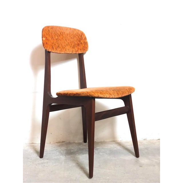 Wood Vintage Italian Teak Chairs, 1960s, Set of 4 For Sale - Image 7 of 18