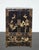 Chinese Vintage Oriental Chinese Chinoiserie Black Lacquer Cabinet W Drawers 2of2 For Sale - Image 3 of 18