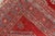 Antique Caucasian Kazak Gallery Rug in Brilliant Red With Geometric Design 5'0 X 11'0 For Sale - Image 12 of 12