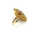 Gemstone Bochic "Capri" Ruby, Tanzanite, Citrine & Blue Topaz Ring Set 18K Gold & Silver For Sale - Image 7 of 12