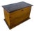 Antique English Oak Tea Caddy With Key, Circa 1900 For Sale