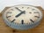 Large Grey Industrial Station Wall Clock from CTW, 1960s For Sale - Image 16 of 18