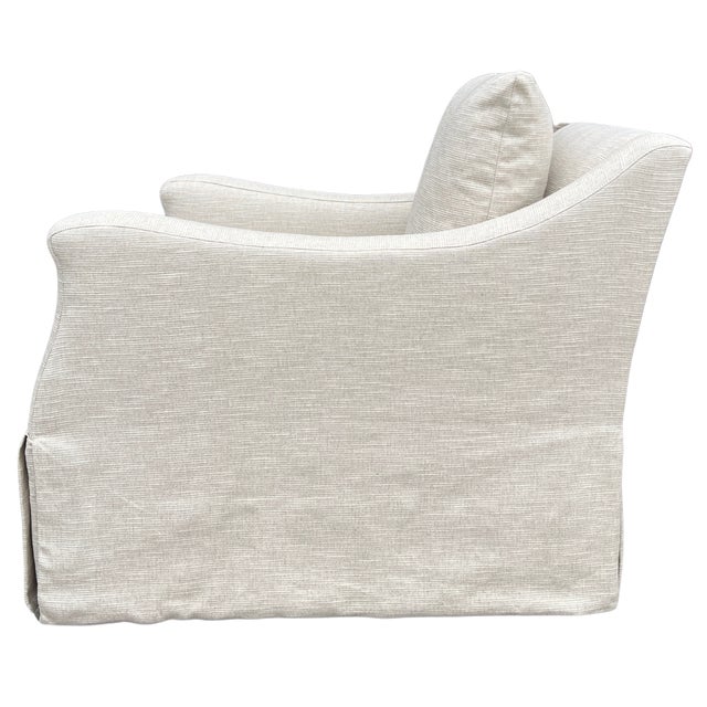 Tan Lee Industries Traditional Swivel Chair For Sale - Image 8 of 10