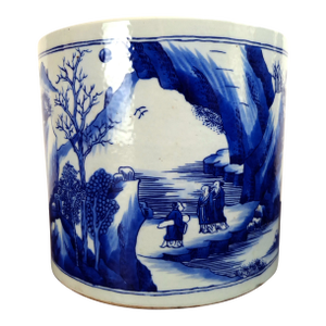 Chinese Porcelain Shi Lang Commemorative Bitong