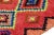 Textile Vintage Moroccan Runner Rug in Red With Diamond Patterns, From Rug & Kilim For Sale - Image 7 of 8