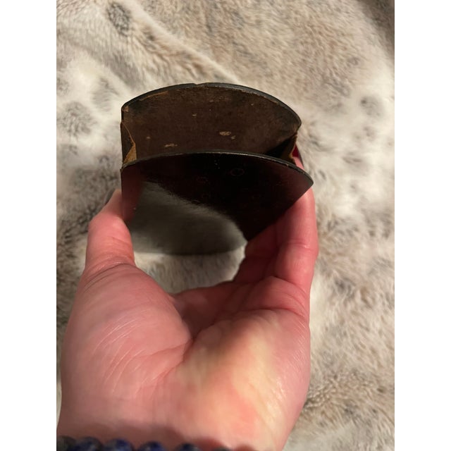 Wood Mid-18th Century Hand-Painted Lacquered Wood Portrait Cigar Box For Sale - Image 7 of 9