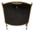Stylish Art Deco Style Brass and Black Fire Screen This Is a Charming Screen, 1930 For Sale