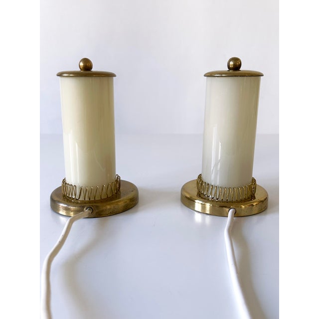 Mid-Century Modern Bedside Table Lamps, Germany, 1950s, Set of 2 For Sale - Image 13 of 18