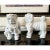 Large Mirrored Blanc De Chine Guardian Lions - Pair of Dehua Foo Dogs For Sale - Image 4 of 10