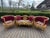 1970 French Louis XVI Gold Beech Velvet Sofa Set 3pc For Sale - Image 18 of 18
