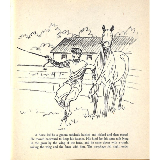 1940s Original 1944 Pencil Drawing From Hi, Guy! The Cinderella Horse by Paul Brown 15 For Sale - Image 5 of 6