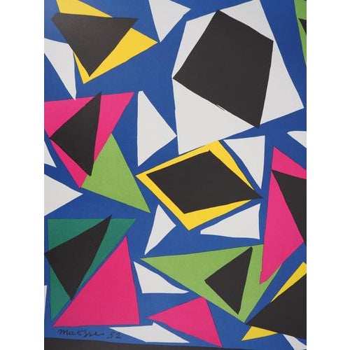 Modern Henri Matisse, Cut-Out Papers, Lithograph For Sale - Image 3 of 8