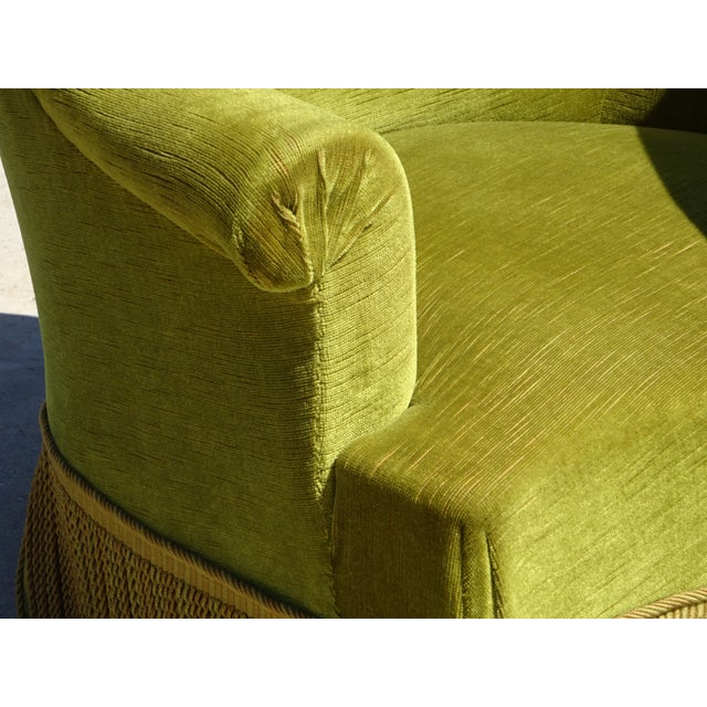 Green Velvet Toad Armchairs, 1950s, Set of 2 For Sale - Image 17 of 18