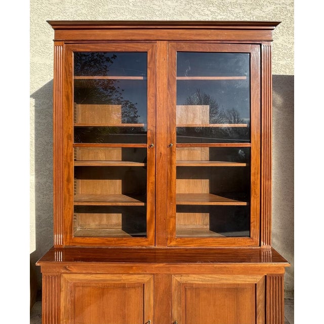 Empire Restoration Style Bookcases, Set of 2 For Sale - Image 4 of 18