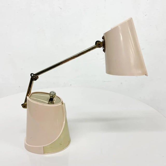 1960s Hamilton Compact Adjustable Table Desk Lamp Japan For Sale In San Diego - Image 6 of 9