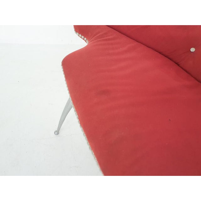 Asymmetrical Lounge Chair, 1980s For Sale - Image 11 of 18