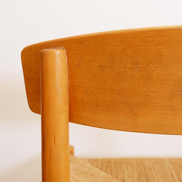 Wood J 39 Shaker Chair by Børge Mogensen for FDB Furniture, 1950s, Set of 4 For Sale - Image 7 of 18
