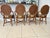 Mid 20th Century Mid 20th Century Tommy Bahama Style Bamboo With Topical Print Dining Chairs - Set of 4 For Sale - Image 5 of 8