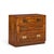 Henredon Scene One Mid Century Oak and Brass Campaign Dresser Chests of Drawers - Pair For Sale In Chicago - Image 6 of 12