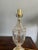 Late 20th Century Vintage Hollywood Regency Cut Crystal & Brass Table Lamp For Sale - Image 5 of 9