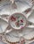 Longchamp 19th Century Majolica Oyster Flowers Plate Longchamp For Sale - Image 4 of 5