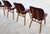Wood Vintage Dining Chairs, 1960s, Set of 4 For Sale - Image 7 of 9