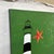 Circa 2006 Alice Lopes "Lighthouse" Original Art, Acrylic on Canvas For Sale - Image 12 of 12