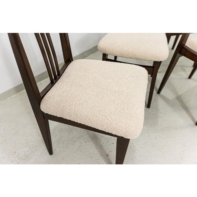 Vintage Dining Chairs by M. Zieliński, 1960s, Set of 4 For Sale - Image 15 of 17
