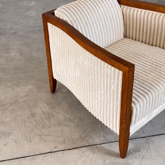 Set of Italian Art Deco Style Armchairs, 1990s For Sale - Image 4 of 18