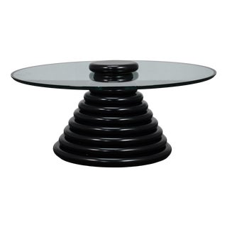 Italian Postmodern Sculptural Coffee Table, 1980s For Sale