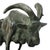 Antique Goat Sculpture in Bronze and Marble, 1920s For Sale - Image 10 of 18