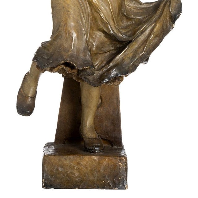 Friedrich Goldscheider, Female Figure, 19th Century For Sale - Image 6 of 8