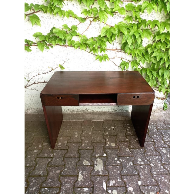 Wood Vintage Desk by Derk Jan De Vries, 1960s For Sale - Image 7 of 15