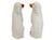 English Large White Antique Staffordshire Dogs / Spaniels, a Pair For Sale - Image 3 of 5
