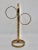 Mid Century Italian Golden Gilt Metal Hand Towel Rack For Sale - Image 4 of 10