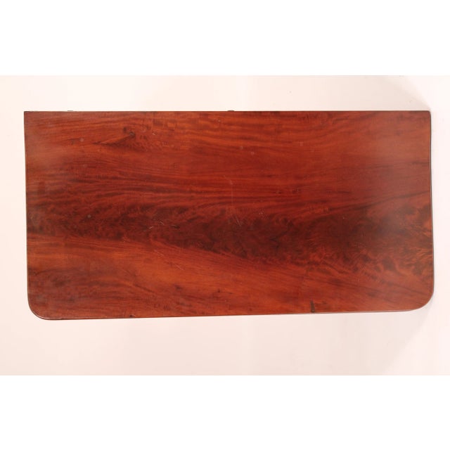 Neo Classical Mahogany Games Table For Sale - Image 10 of 12