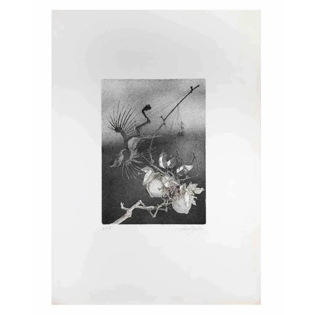 One Lemon Two Lemons is an artwork realized by the Contemporary Italian artist Leo Guida (1992 - 2017) in the 1970s. Black...