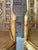Wood Pair Vintage Brighton Pavilion Style High-Back Fretwork Bamboo Rattan Armchairs For Sale - Image 7 of 12