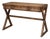 Campaign X-Frame Writing Desk in Natural Brown For Sale