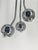 Metal Space Age Chrome-Plated 3-Light Ceiling Lamp, Italy, 1980s For Sale - Image 7 of 18