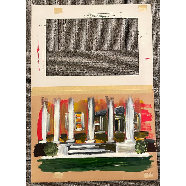 1964 Larry Connatser Chicago Painting For Sale - Image 4 of 5