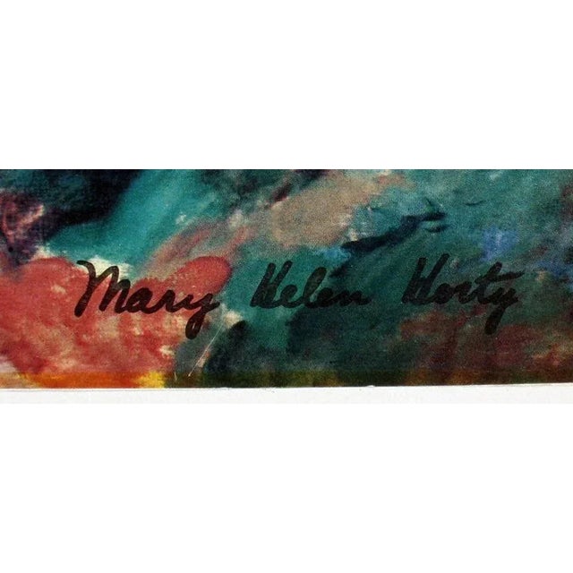 Realist Mary Helen Horty "Bottled in Bounty" Paper Collage/Montage For Sale - Image 4 of 6