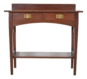 Harvey Ellis for Gustav Stickley Antique Mission Arts & Crafts Mahogany Buffet Server, Circa 1900