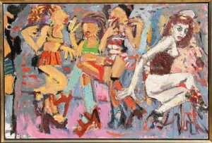 Party Time by Greg Kessler, Mixed Media