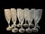 French 1990s French Mikasa Crystal Champagne Flutes - Set of 10 For Sale - Image 3 of 6